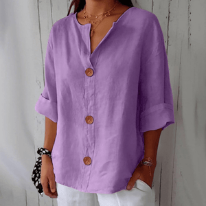 Caroline™ | Chemise en Lin - LUNAEVE