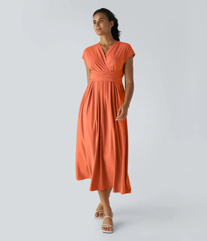 Élise™ | Robe longue fluide et flatteuse pour toutes les occasions - LUNAEVE