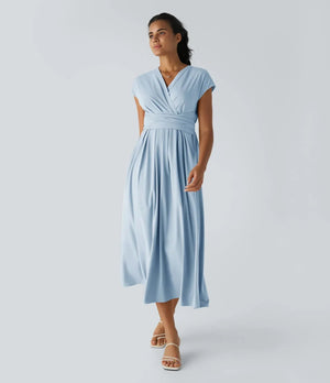 Élise™ | Robe longue fluide et flatteuse pour toutes les occasions - LUNAEVE