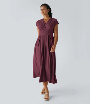 Élise™ | Robe longue fluide et flatteuse pour toutes les occasions - LUNAEVE