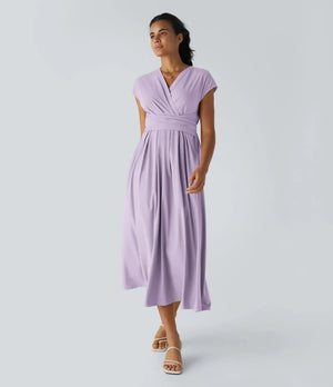 Élise™ | Robe longue fluide et flatteuse pour toutes les occasions - LUNAEVE