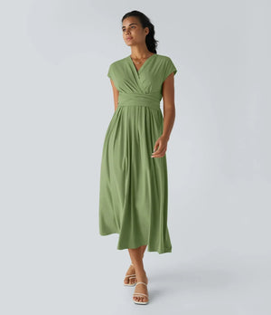 Élise™ | Robe longue fluide et flatteuse pour toutes les occasions - LUNAEVE