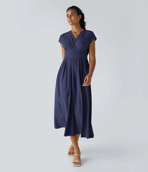 Élise™ | Robe longue fluide et flatteuse pour toutes les occasions - LUNAEVE