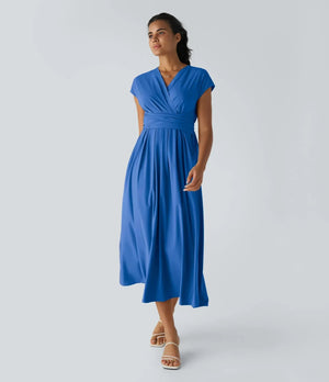 Élise™ | Robe longue fluide et flatteuse pour toutes les occasions - LUNAEVE