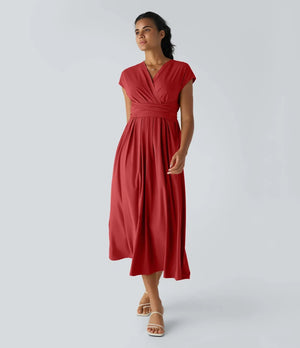 Élise™ | Robe longue fluide et flatteuse pour toutes les occasions - LUNAEVE