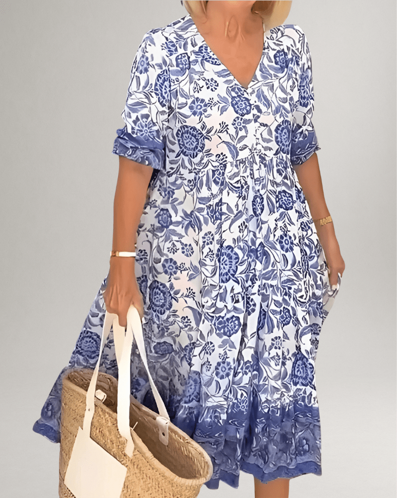 Nia™ | Robe Élégante et Confort d’Été - LUNAEVE