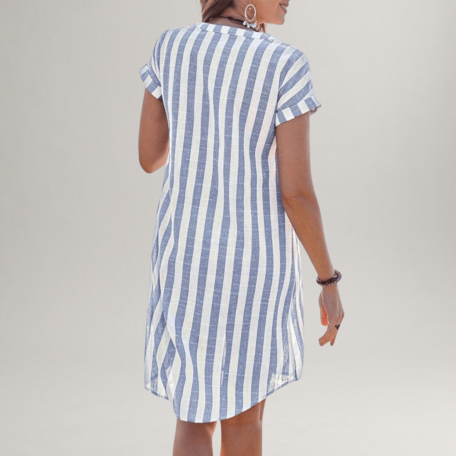 Virna™ | Robe - Chemise Élégante et Polyvalente - LUNAEVE