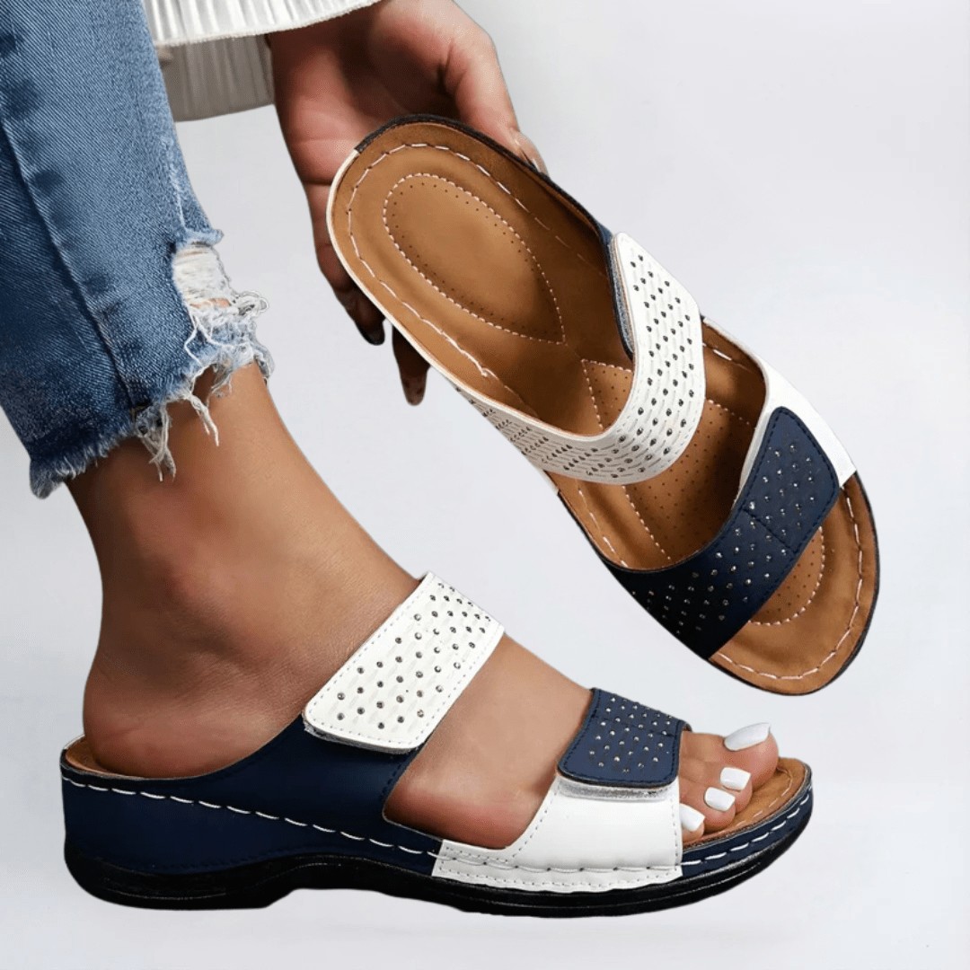 Lynn - Sandales Orthopédiques Élégantes - LUNÆVE