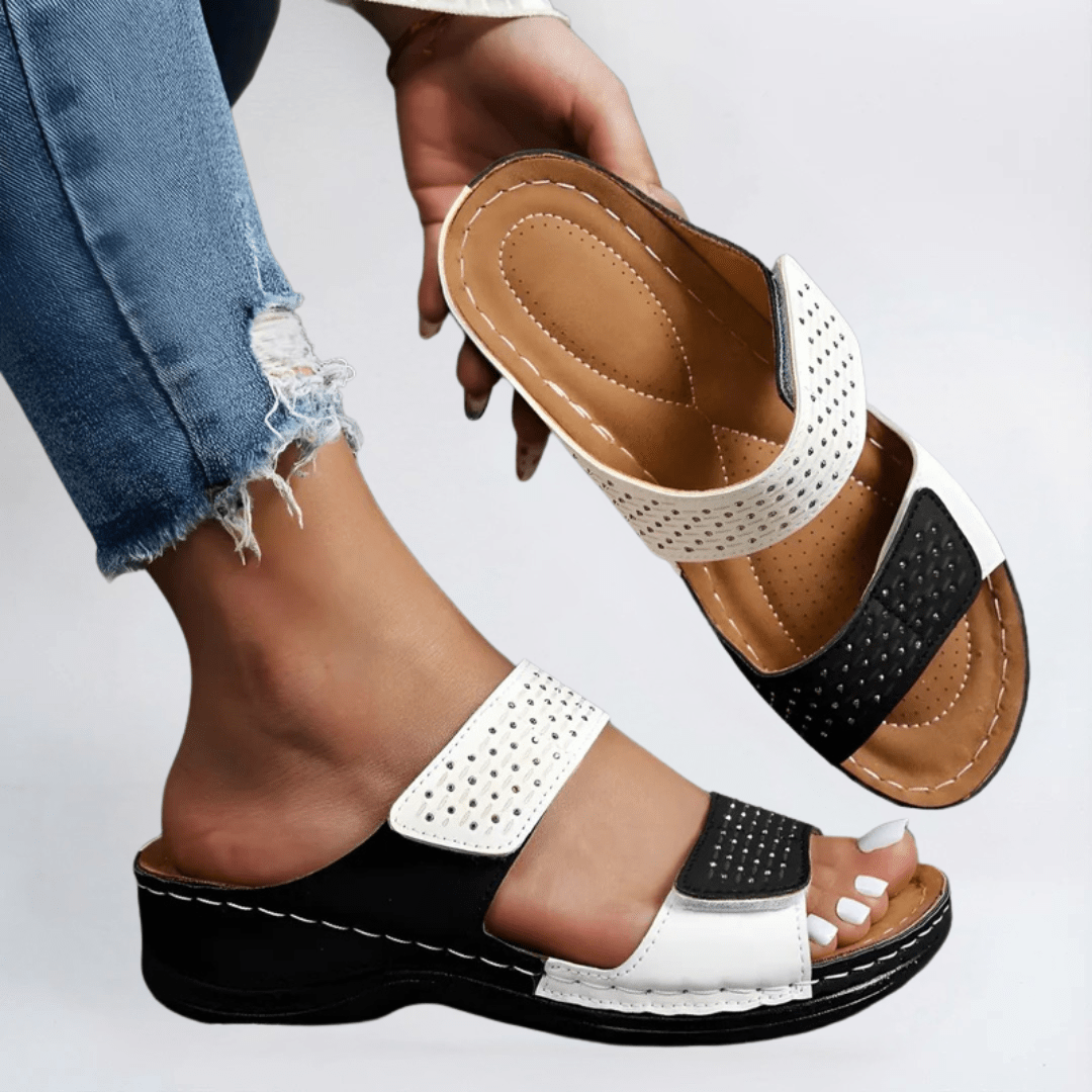 Lynn - Sandales Orthopédiques Élégantes - LUNÆVE