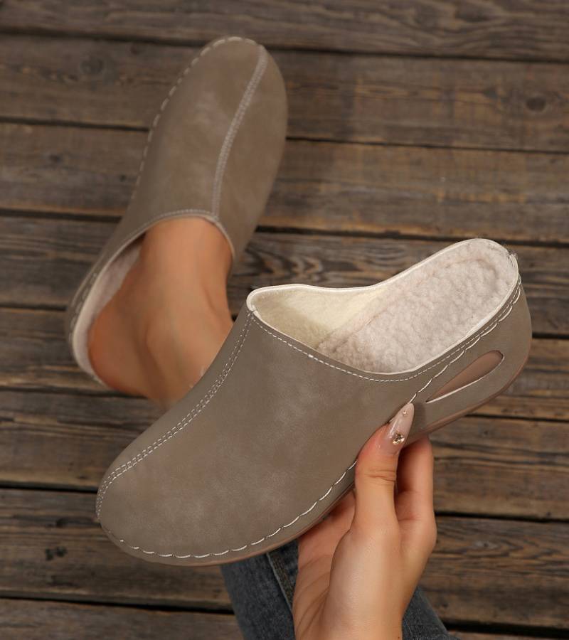 Novi | Chaussons Mule avec Semelle Antidérapante - LUNAEVE